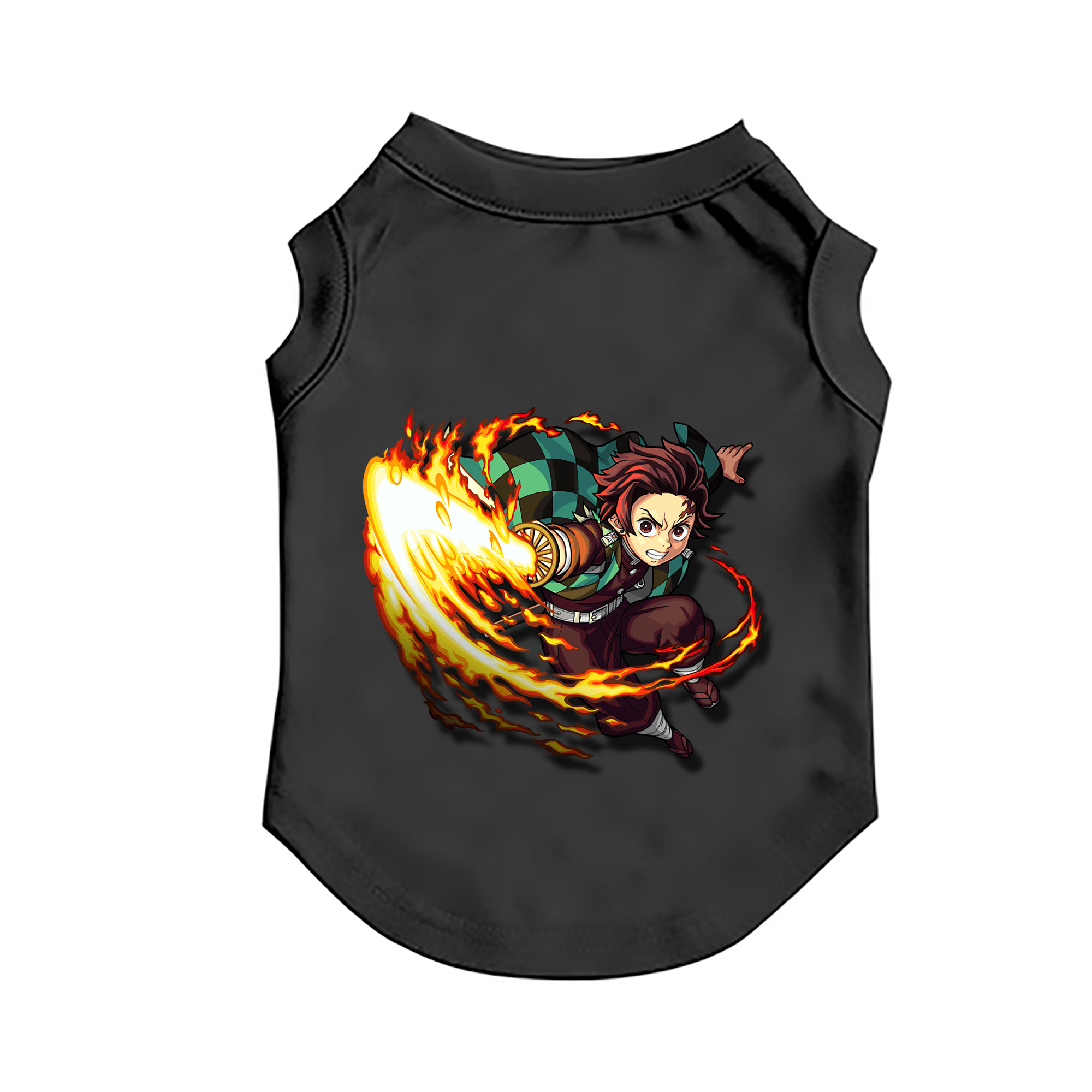 （画像用） 鬼滅の刃 竈門 炭治郎／かまど たんじろう Kamado Tanjirou ペット用ベスト