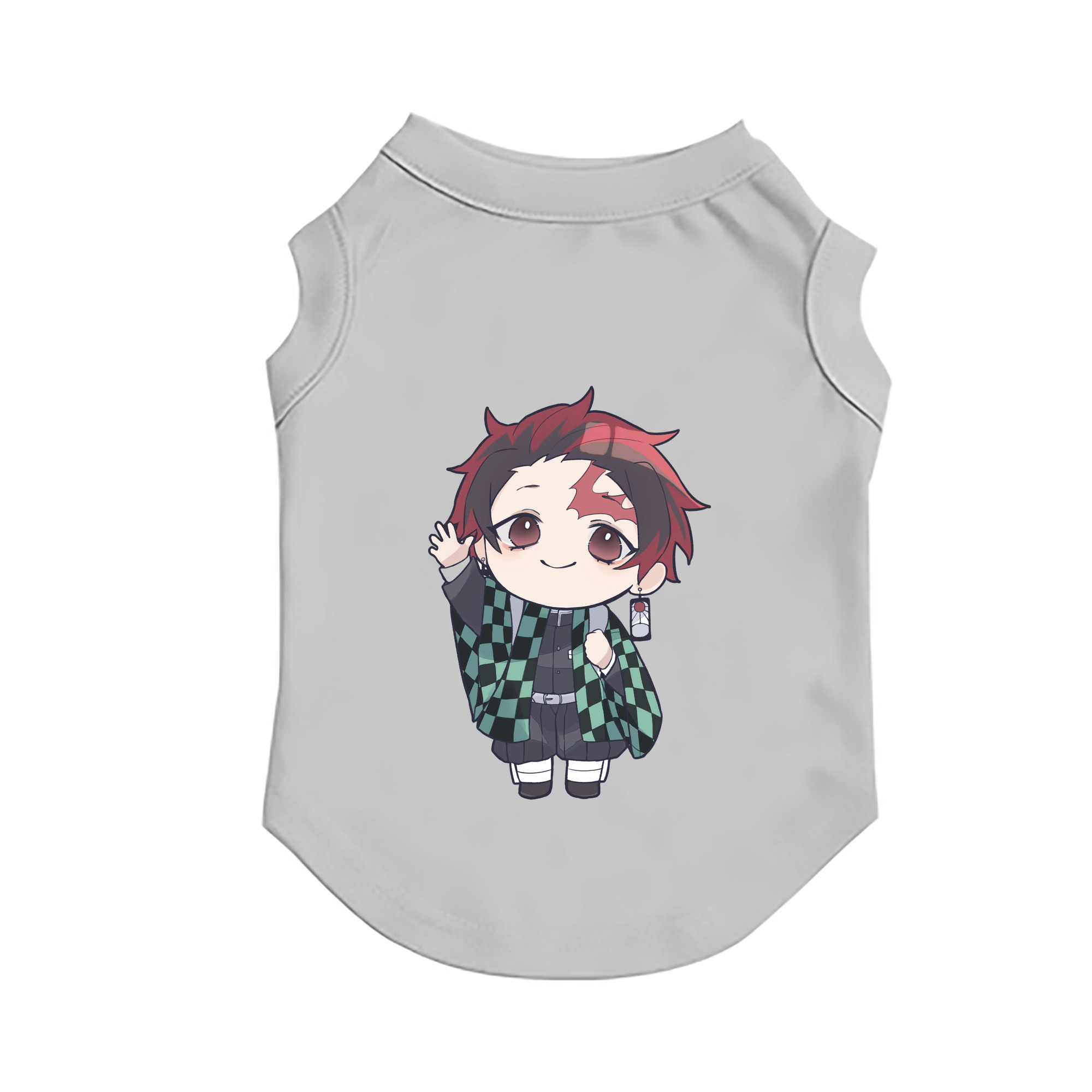 （画像用） 鬼滅の刃 竈門 炭治郎／かまど たんじろう Kamado Tanjirou ペット用ベスト
