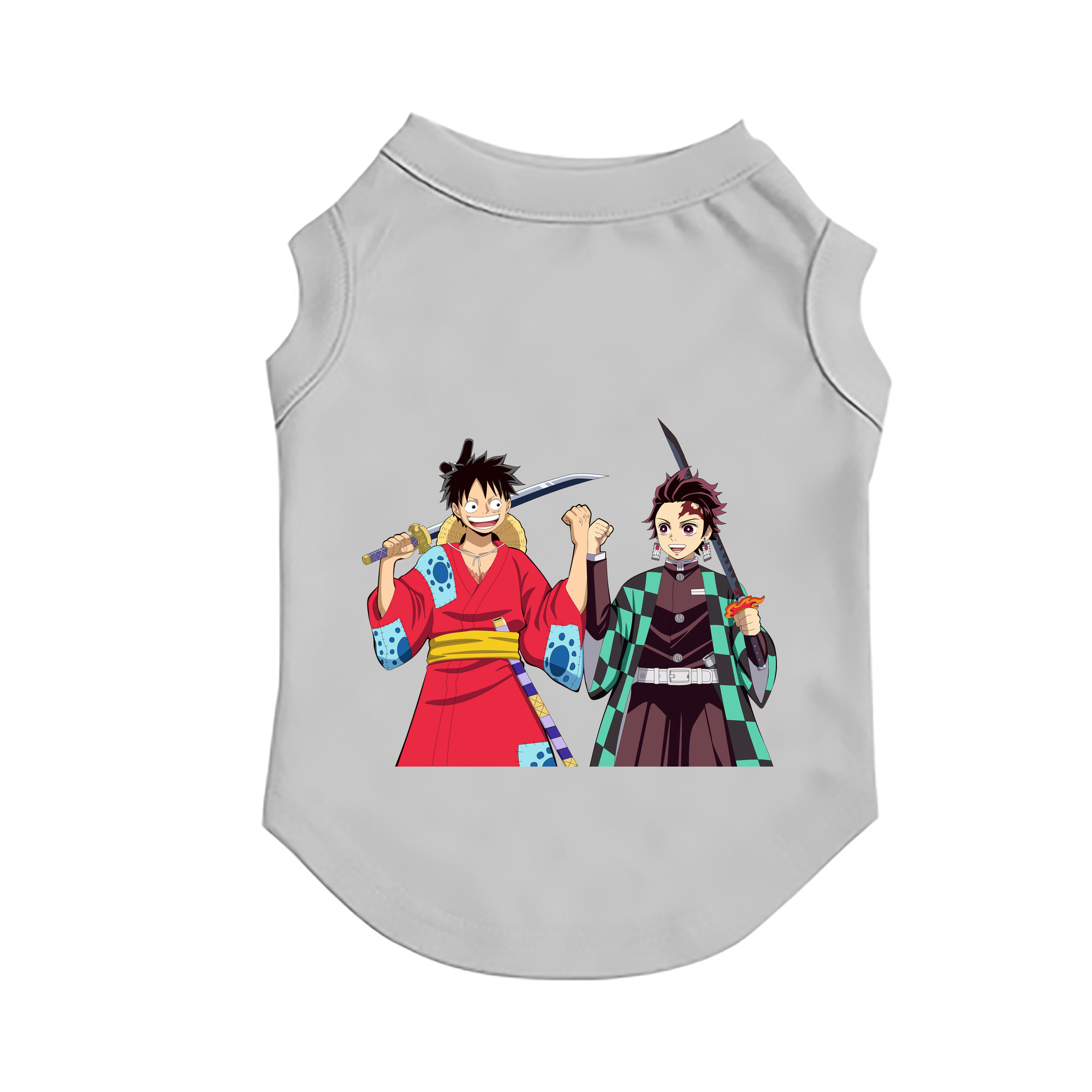（画像用） 鬼滅の刃 竈門 炭治郎／かまど たんじろう Kamado Tanjirou ペット用ベスト