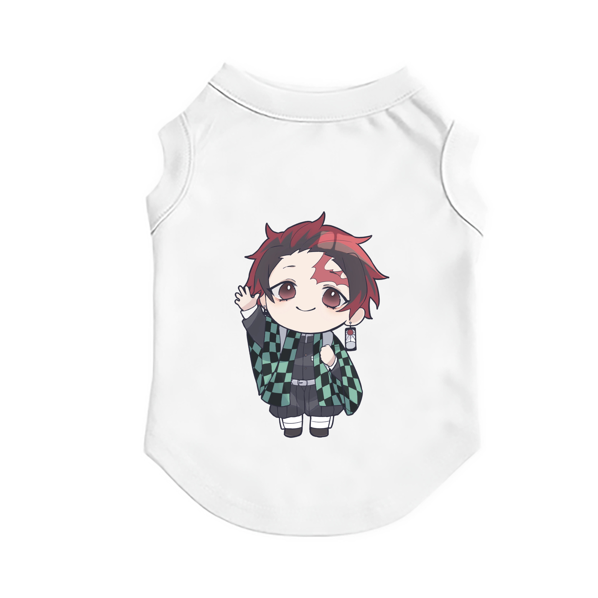 （画像用） 鬼滅の刃 竈門 炭治郎／かまど たんじろう Kamado Tanjirou ペット用ベスト