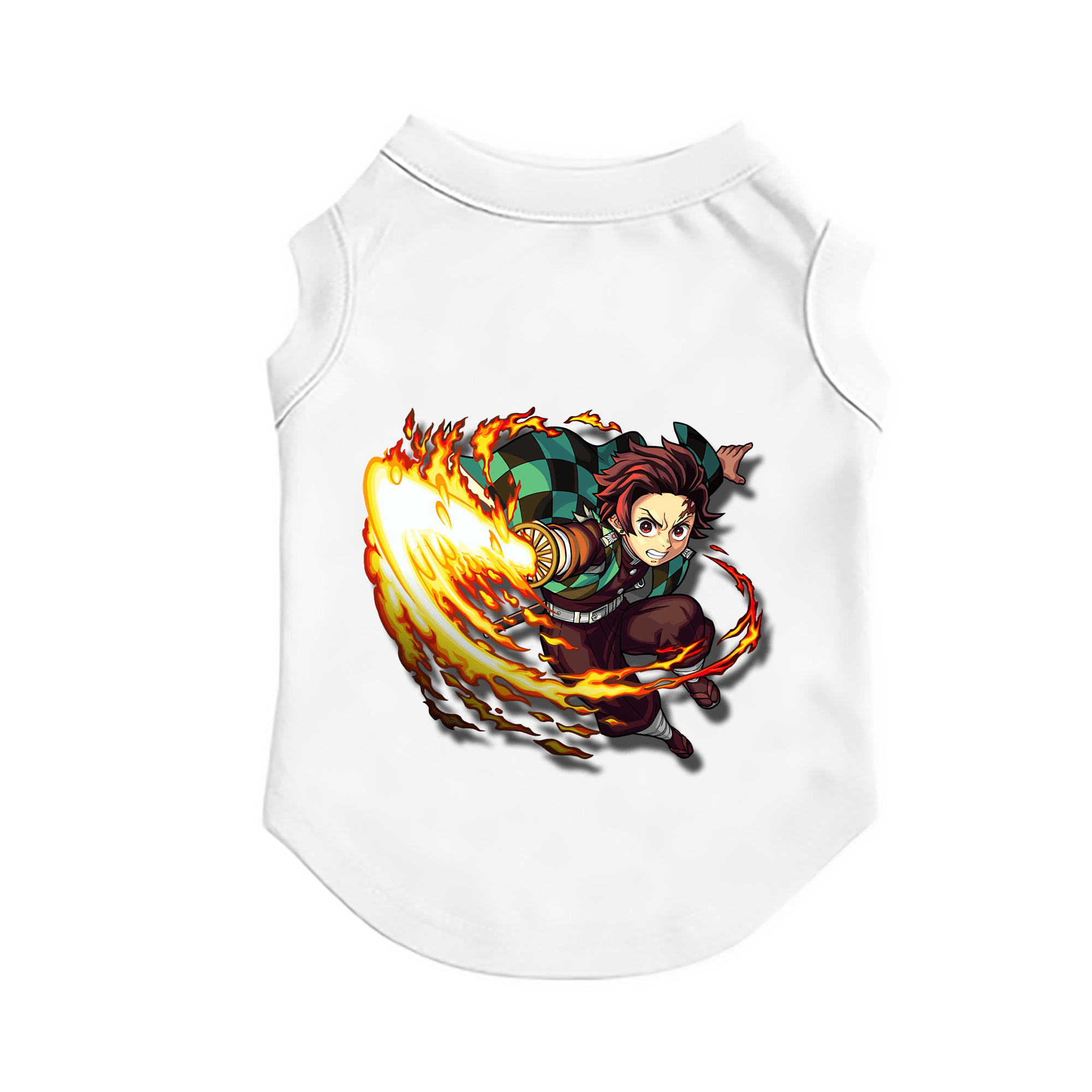 （画像用） 鬼滅の刃 竈門 炭治郎／かまど たんじろう Kamado Tanjirou ペット用ベスト