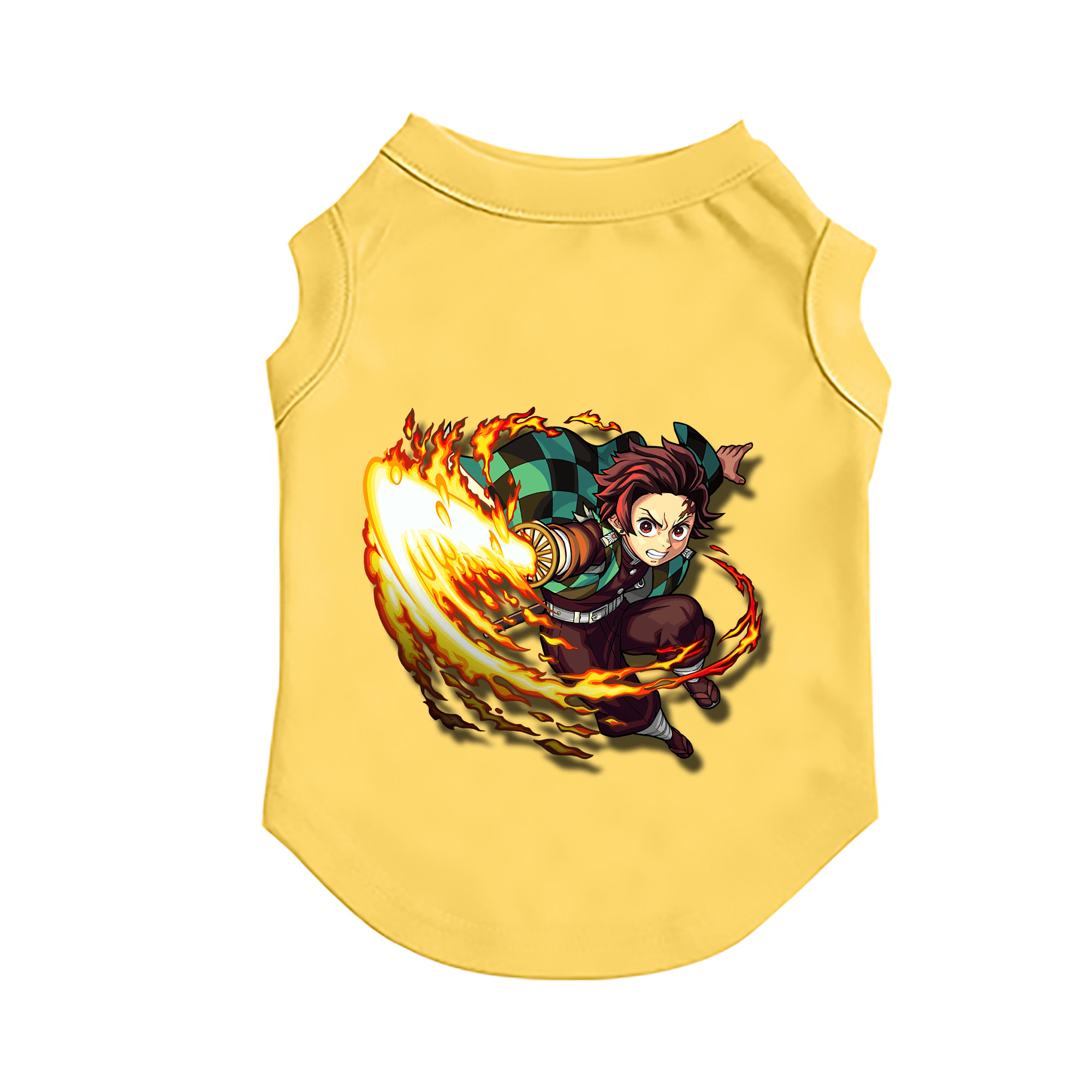 （画像用） 鬼滅の刃 竈門 炭治郎／かまど たんじろう Kamado Tanjirou ペット用ベスト