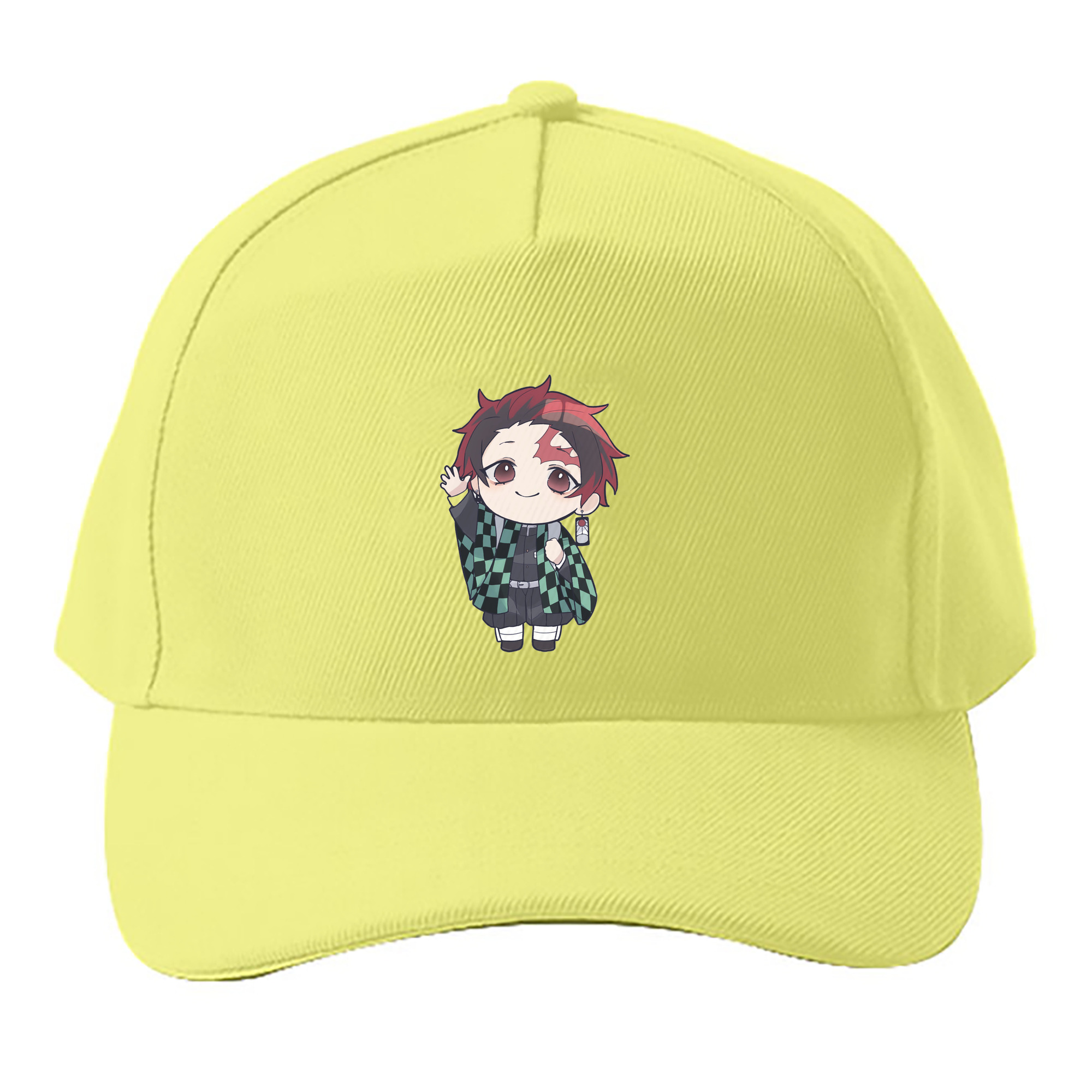 （画像用） 鬼滅の刃 竈門 炭治郎／かまど たんじろう Kamado Tanjirou ベースボールキャップ 綿100％ 男女兼用 帽子 スポーツ