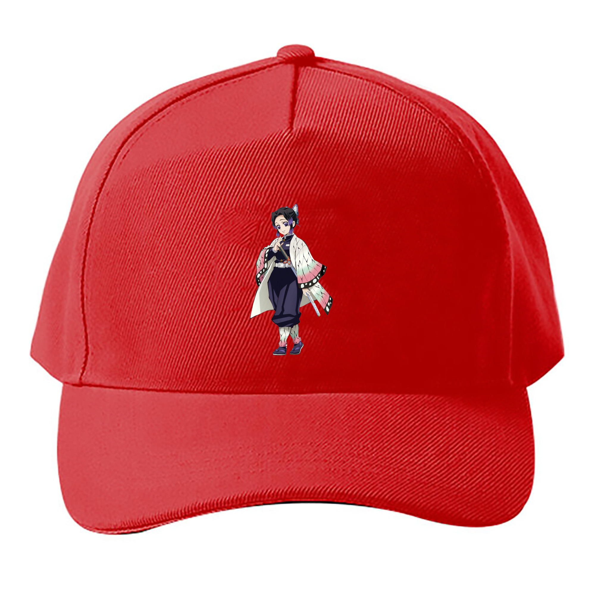 （画像用） 鬼滅の刃（きめつのやいば）蟲柱-胡蝶 しのぶ／こちょう しのぶ Kochou Shinobu ベースボールキャップ 綿100％ 男女兼用 帽子 スポーツ