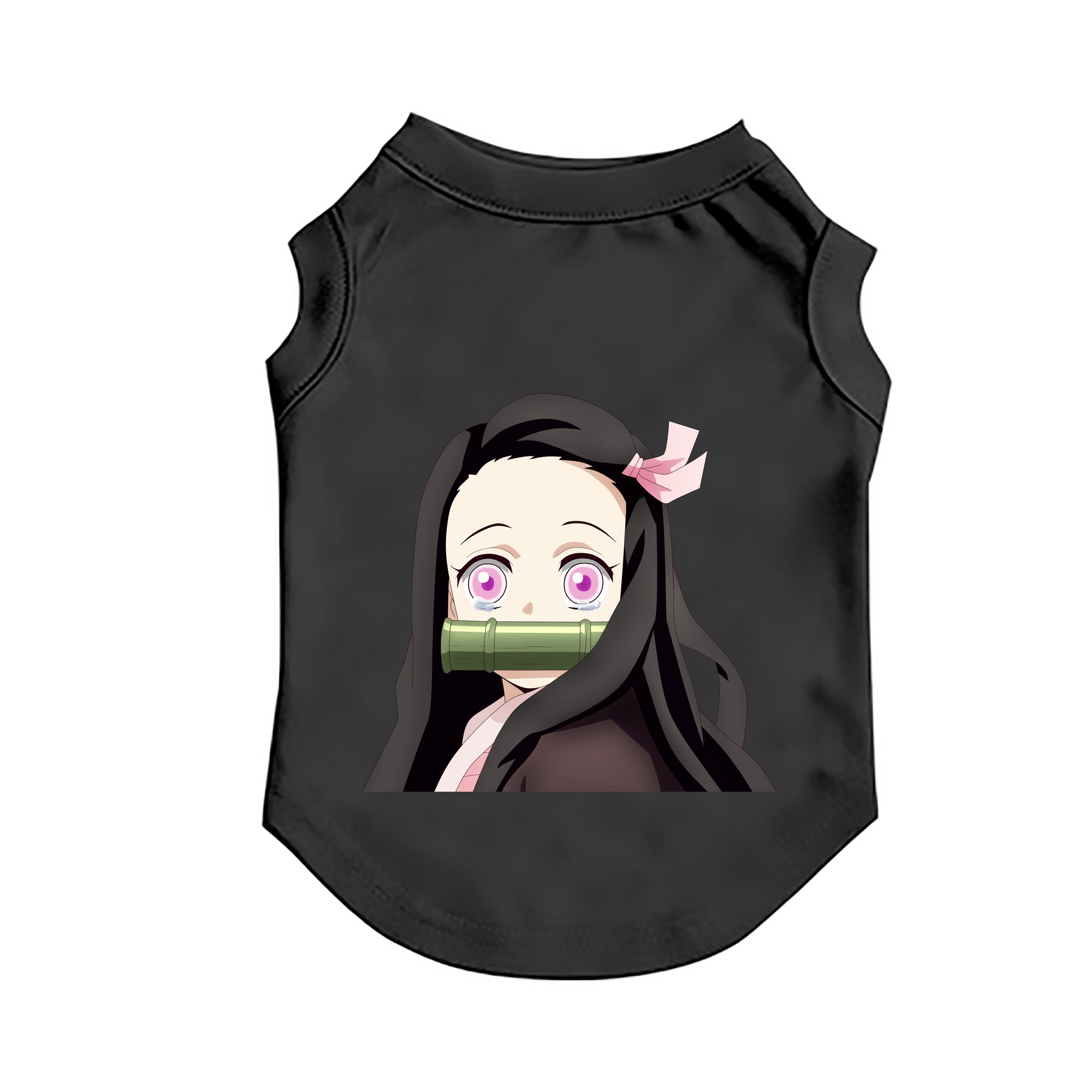 （画像用） 鬼滅の刃（きめつのやいば）竈門 禰󠄀豆子／かまど ねずこ Kamado Nezuko ペット用ベスト