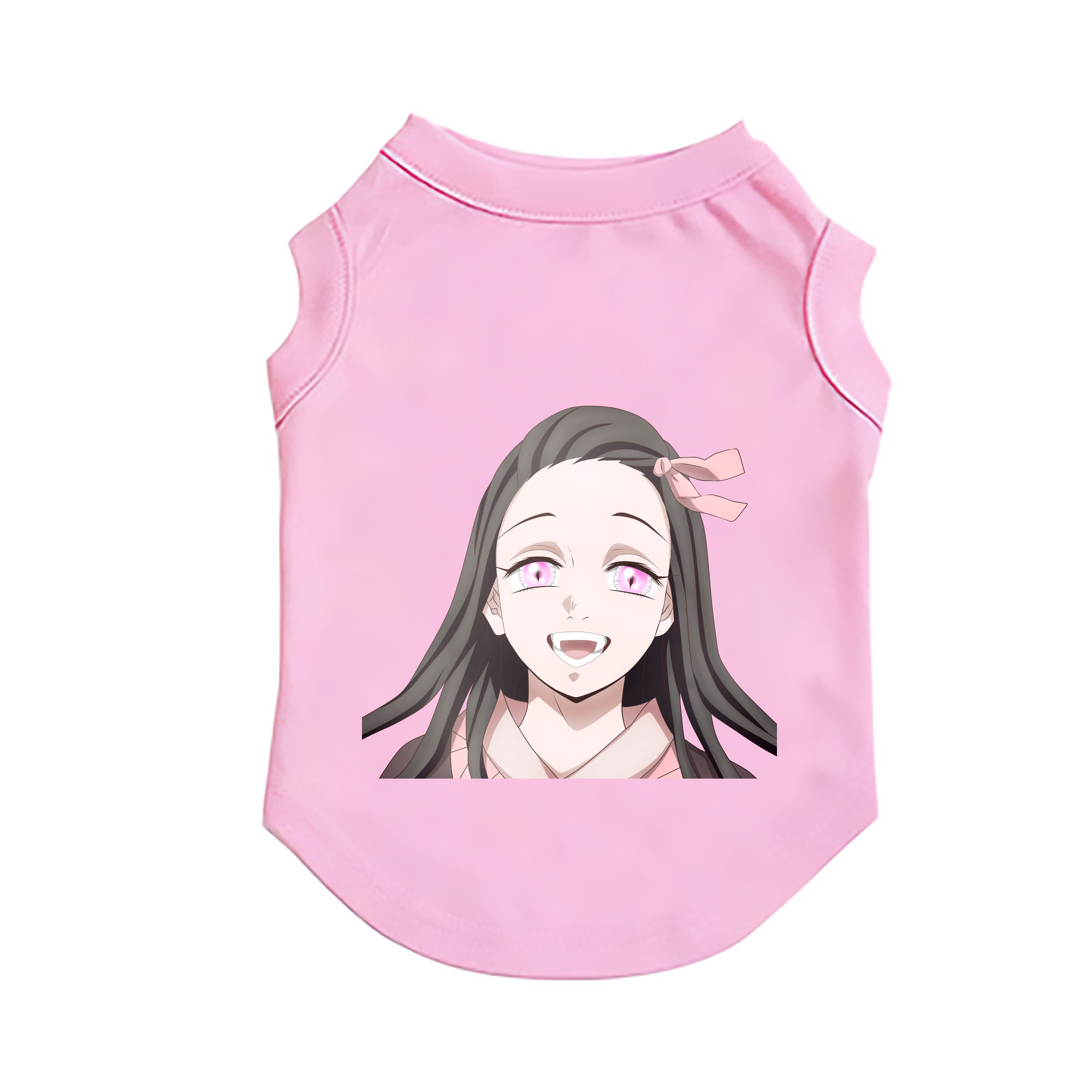 （画像用） 鬼滅の刃（きめつのやいば）竈門 禰󠄀豆子／かまど ねずこ Kamado Nezuko ペット用ベスト
