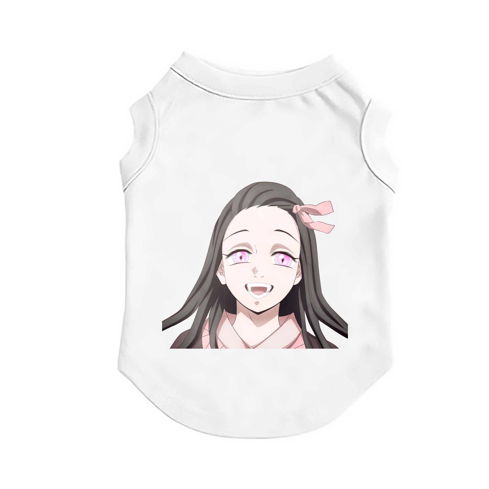 （画像用） 鬼滅の刃（きめつのやいば）竈門 禰󠄀豆子／かまど ねずこ Kamado Nezuko ペット用ベスト