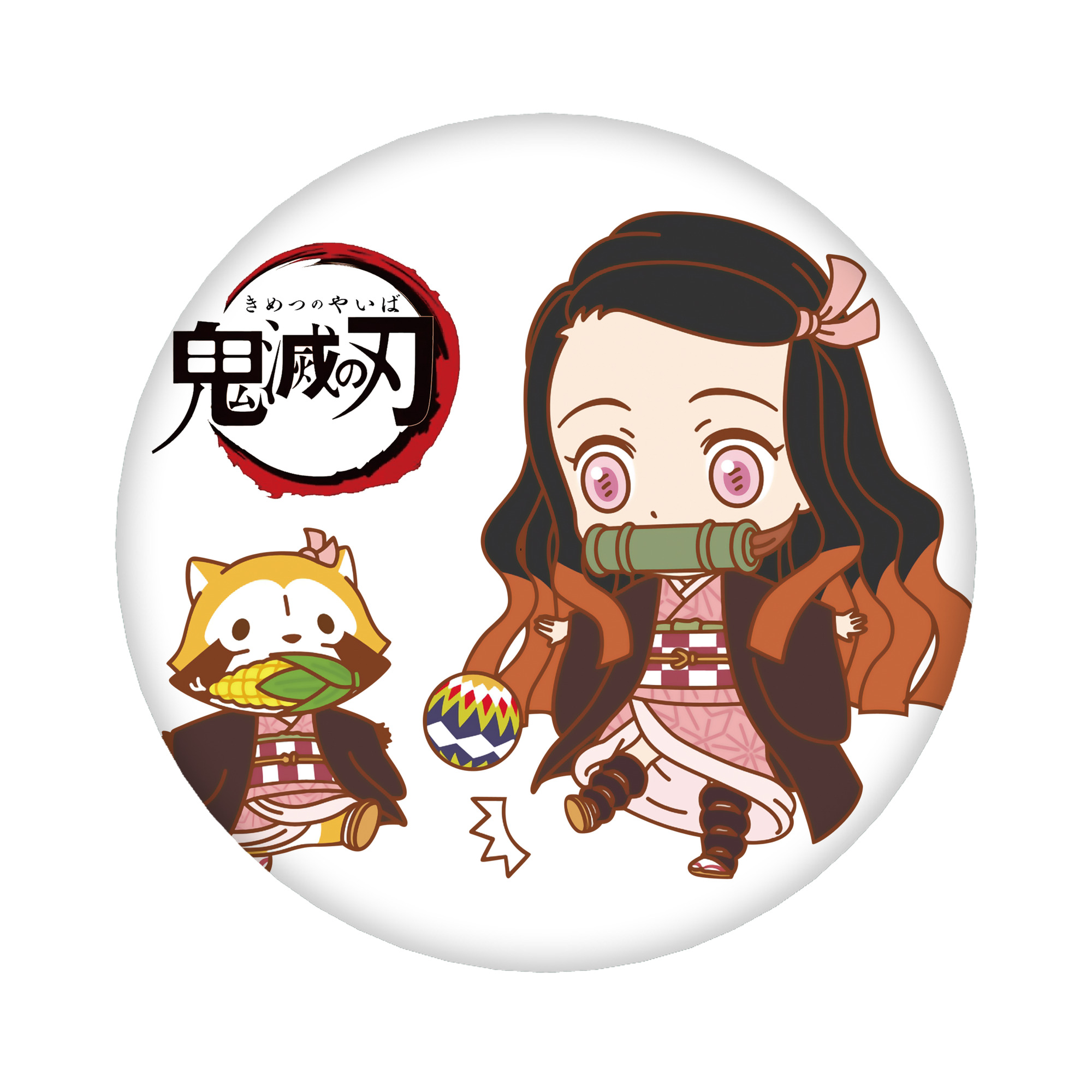 （画像用） 鬼滅の刃（きめつのやいば）竈門 禰󠄀豆子／かまど ねずこ Kamado Nezuko 6cm 缶バッジ 複数セット