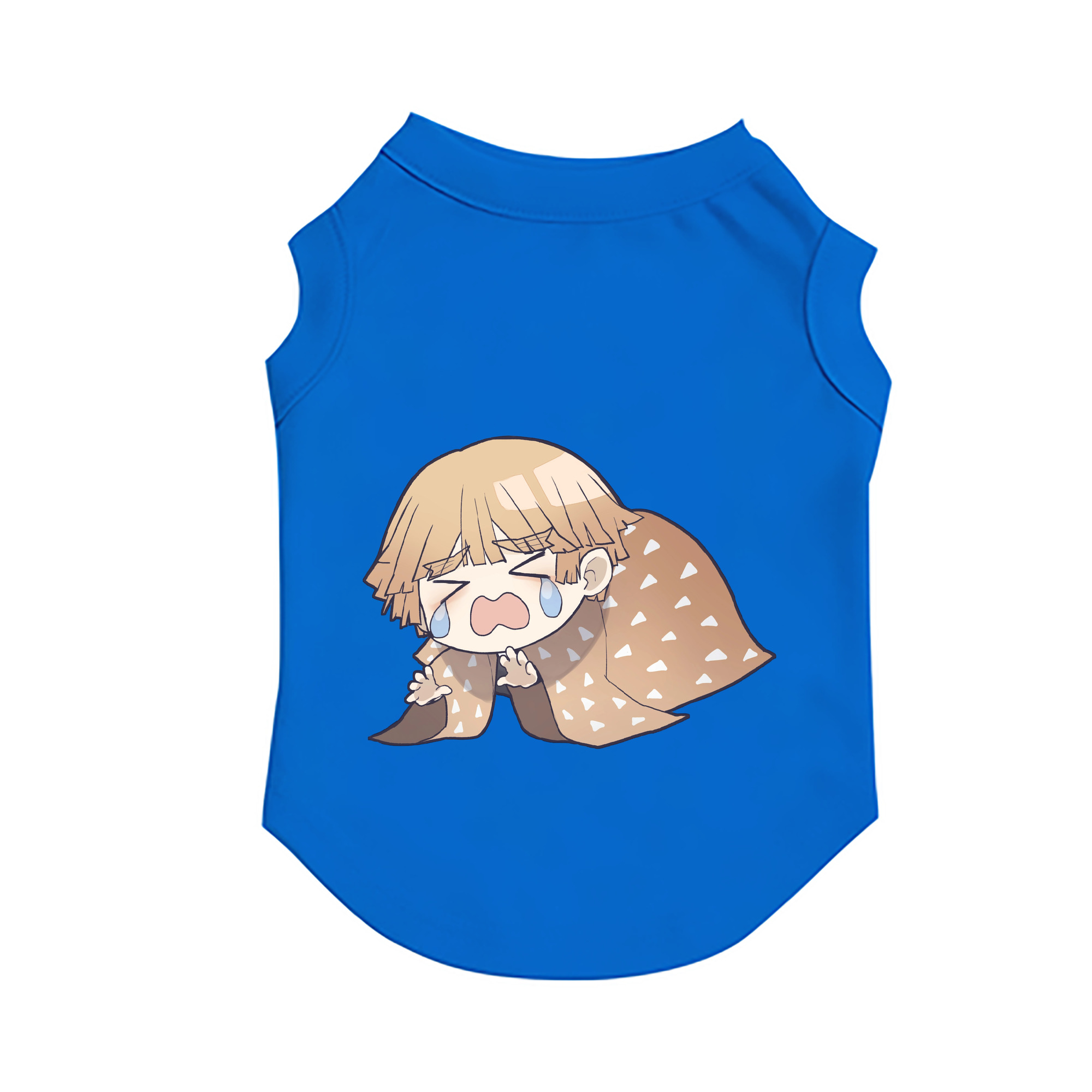 （画像用） 鬼滅の刃（きめつのやいば）我妻 善逸／あがつま ぜんいつ Agatsuma Zenitsu ペット用ベスト
