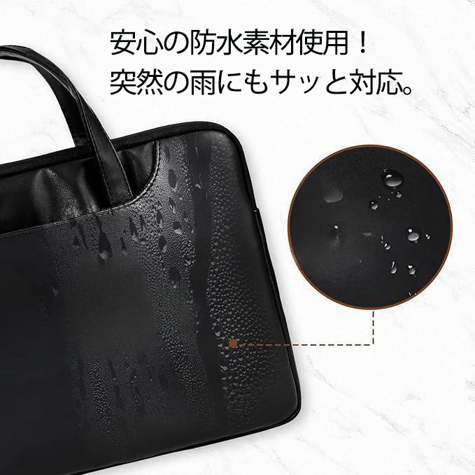 鬼滅の刃（きめつのやいば）我妻 善逸／あがつま ぜんいつ Agatsuma Zenitsu レザーラップトップバッグ　ノートパソコンケース